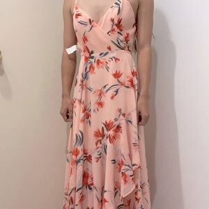 Floral Wrap Dress